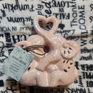 PINK Elephant Love Decor